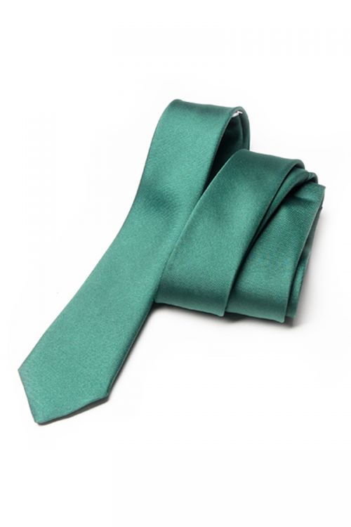 Krawat młodzieżowy zielony